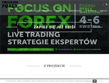 Tablet Screenshot of focusonforex.pl
